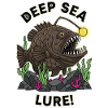 Abyssal Anglerfish Deep Sea Lure Humour