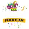 Karneval Feierteam Masken Drum