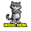 Mood: Nein. – Grumpy Katze (Chef Vibes)