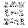 Puppy Pack Silhouette Collection