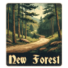 New Forest Waldweg