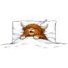 Sleeping Cow – Cozy Animal Motif