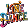 Line Dance Western Lettering