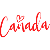 Canada Heart Women's Love Canada