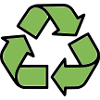  Recycling Zeichen Outline