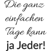 Alle kan klare de meget simple dage