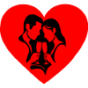 Valentine Silhouette