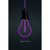Inner Glow Neon Light Bulb Poster