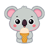 Kawaii Iced Gourmet Koala