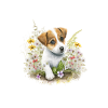 Jack Russell Hundepyjama-Humor