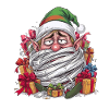 Knotted Santa Claus