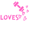 Girl loves gym