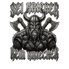 Sei Krieger kein Kriecher Wikinger Bart