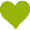 green heart green