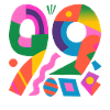 Farbexplosion 99 Party