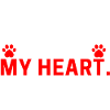 Paw Prints Remain on My Heart