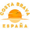 Costa Brava España Sunset Logo