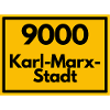 ANCIEN CODE POSTAL RETRO 9000 KARL-MARX-STADT