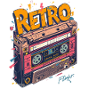 BOOMBOX KIDS - classic retro style