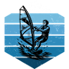 Funny Windsurf Motif