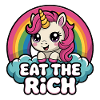 Eat the Rich - Funny Socialism Design