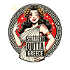 Straight Outta Greece Parody Greece Goddess