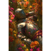Floral Knight in Bloom