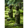 Mossy Buddha Garden Statues