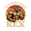 Testosaurus Rex Bodybuilding Dino Gym