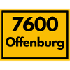ANCIEN CODE POSTAL RETRO 7600 OFFENBURG