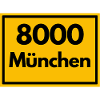 ANCIEN CODE POSTAL RÉTRO 8000 MUNICH BIÈRE