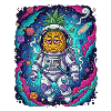 Smokey Space Pineapple