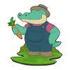 Crocodile Farmer Carrot Farm