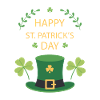 Green St. Patrick's Day Hat