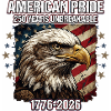  250 Years America Anniversary American Pride