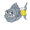 Bierpiranha Comic