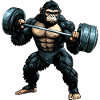 Monkey Bodybuilding
