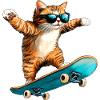 Cat Skater