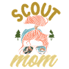 Messy Pigtail Girl Scout Mother