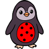 Penguin Ladybug Costume