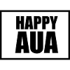Happy AUA Typography Design