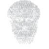 Pixel Aristotle Head Mosaic