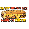 Funny Cheese Sandwich Saying Design
