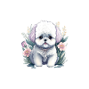 Funny Dog Bichon Pajamas
