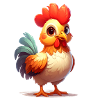 Cute Rooster