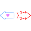 Arrows Direction Love Quarrel