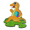 Lizard Easter Easter Egg