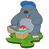 Mole Easter Easter Egg