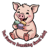 Sweet piggy with macaron