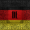 DE Antique Flag Ornament